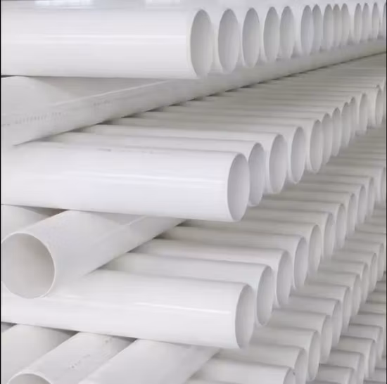 Kundenspezifischer Service UPVC-Kunststoff-Druck-PVC-Rohr mit SGS-Zertifikat