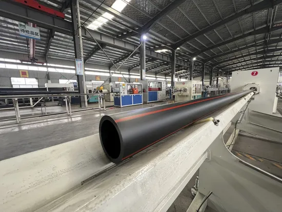 Pn8~16 HDPE-Rohr aus hochdichtem Polyethylen für Wasserversorgung/Gas/Bergbau/Landwirtschaft, Bewässerung/Entwässerung