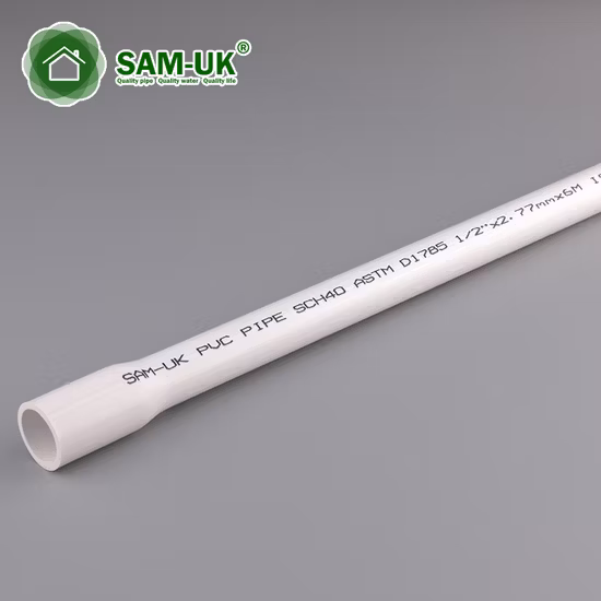 Kunststoff-Polyvinylchlorid-Wasserversorgung, Druckrohr-Winkelanschluss, integrierte Muffenverschraubung, Kunststoff-PVC-Wasserrohr